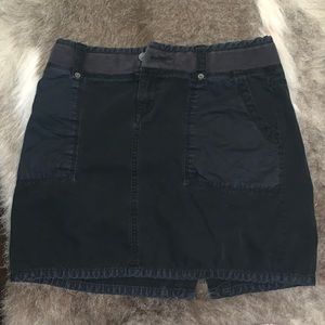 Black Converse skirt